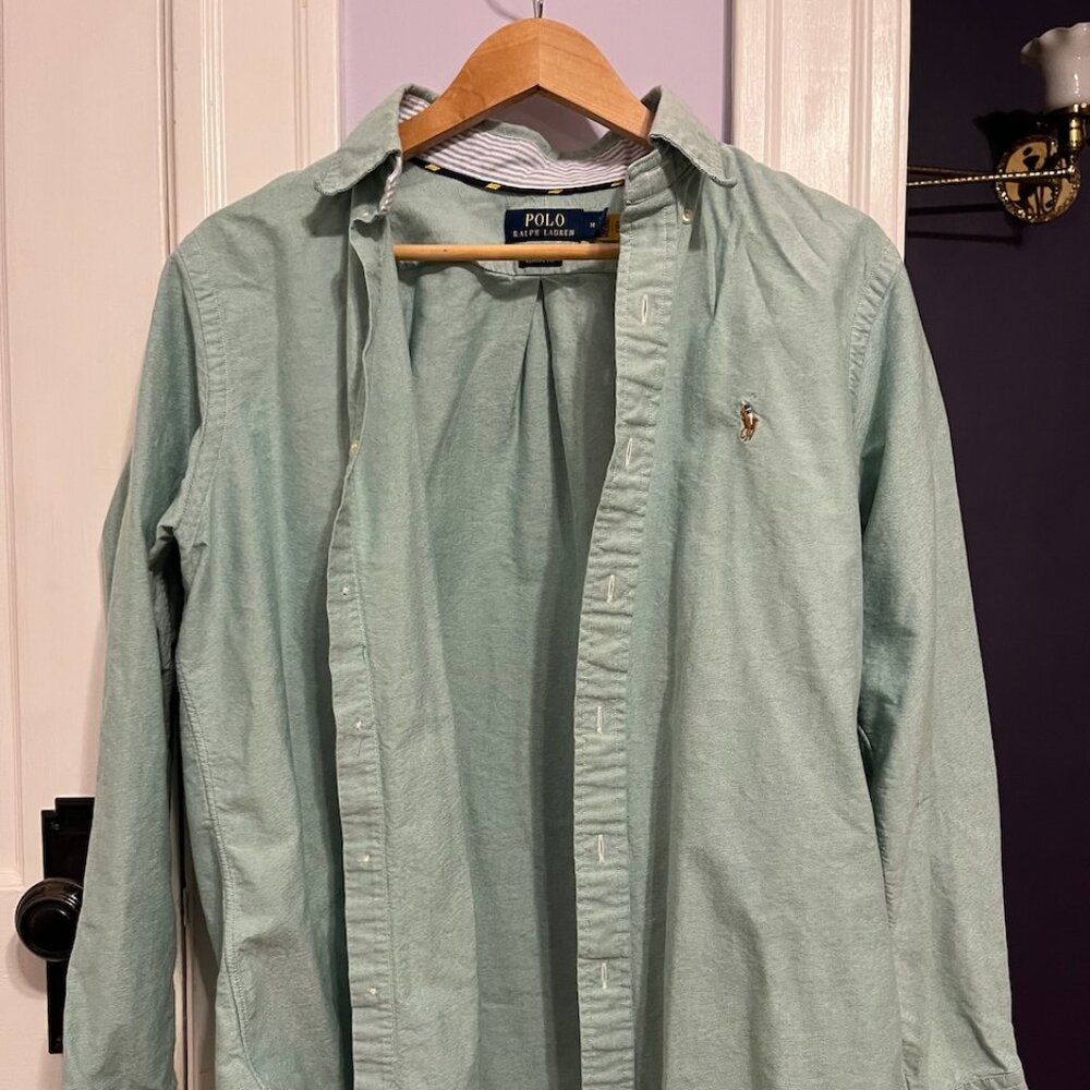 Polo Ralph Lauren - Collegiate Green Oxford Button Down - Men's Medium